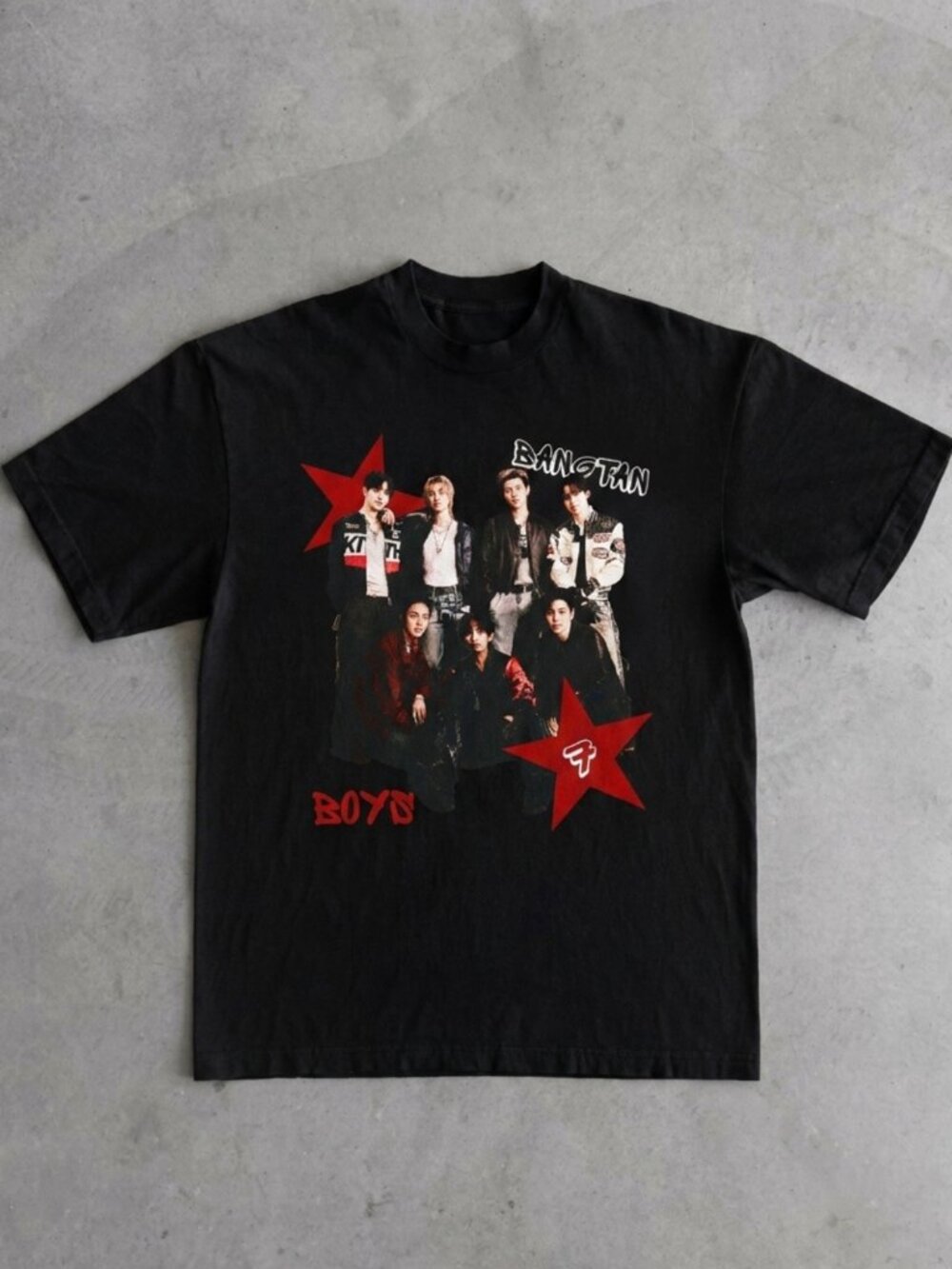 Arirang unisex T-shirt featuring the members of BTS: Merchandise from BTS’s 2026